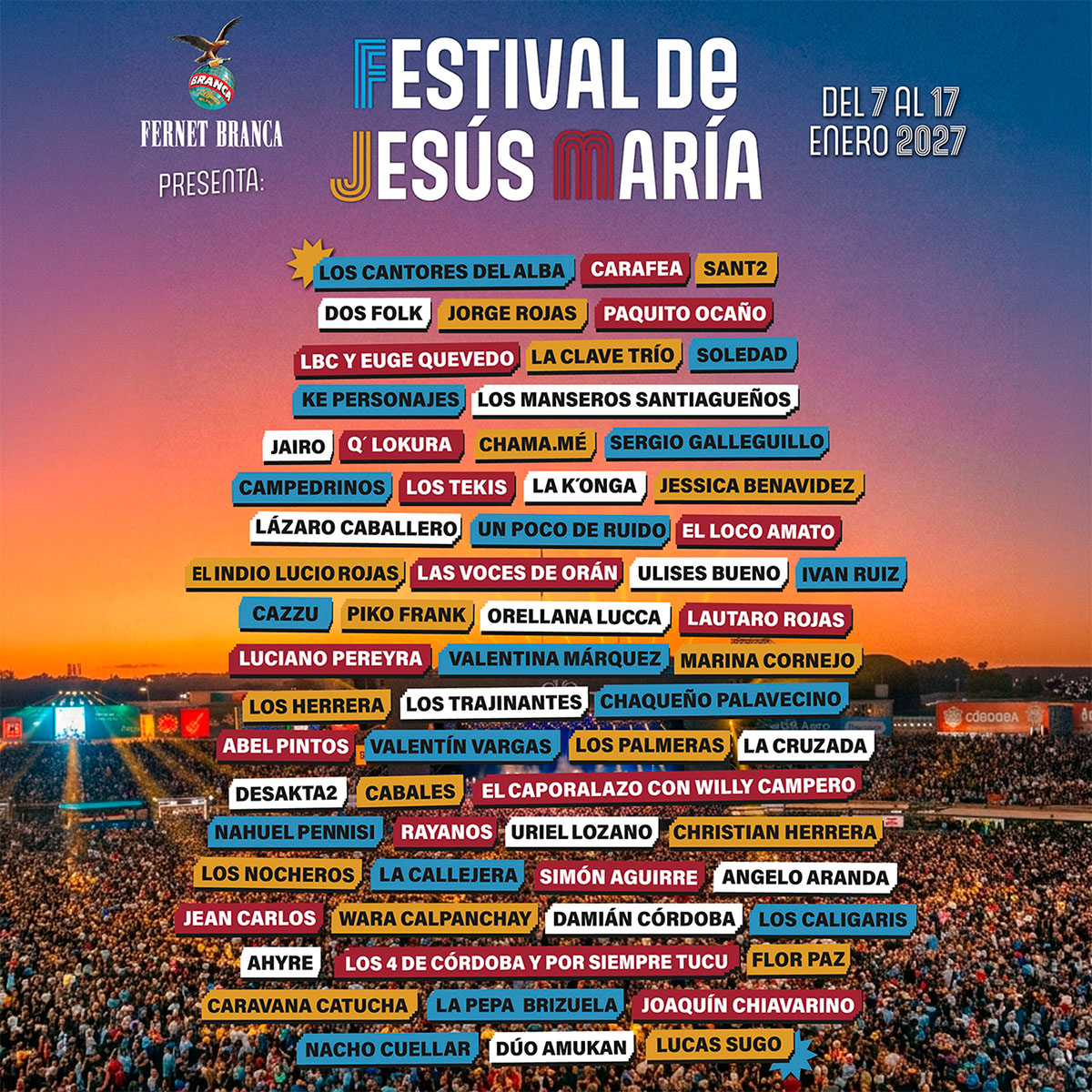 Festival de Jesus Maria 2027